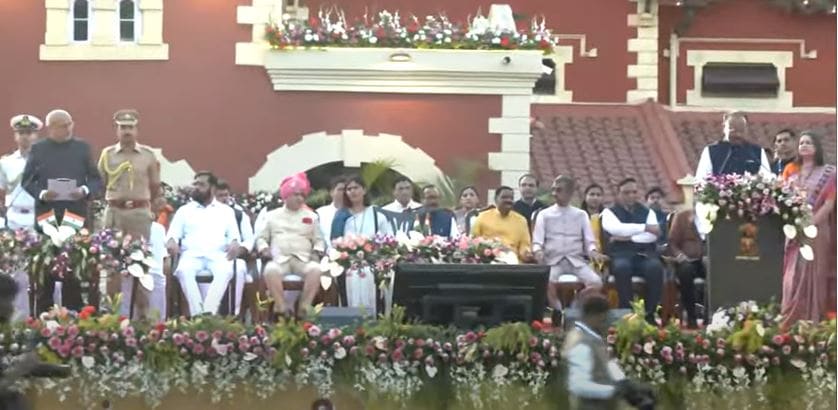 Maharashtra Cabinet Expanded, Devendra Fadnavis, His Deputies On Stage