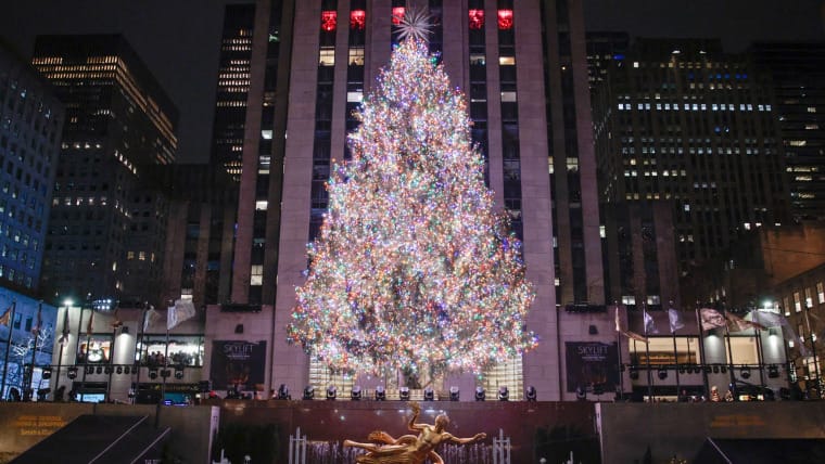 Rockefeller Center Christmas tree celebrates its 92nd lighting ceremony