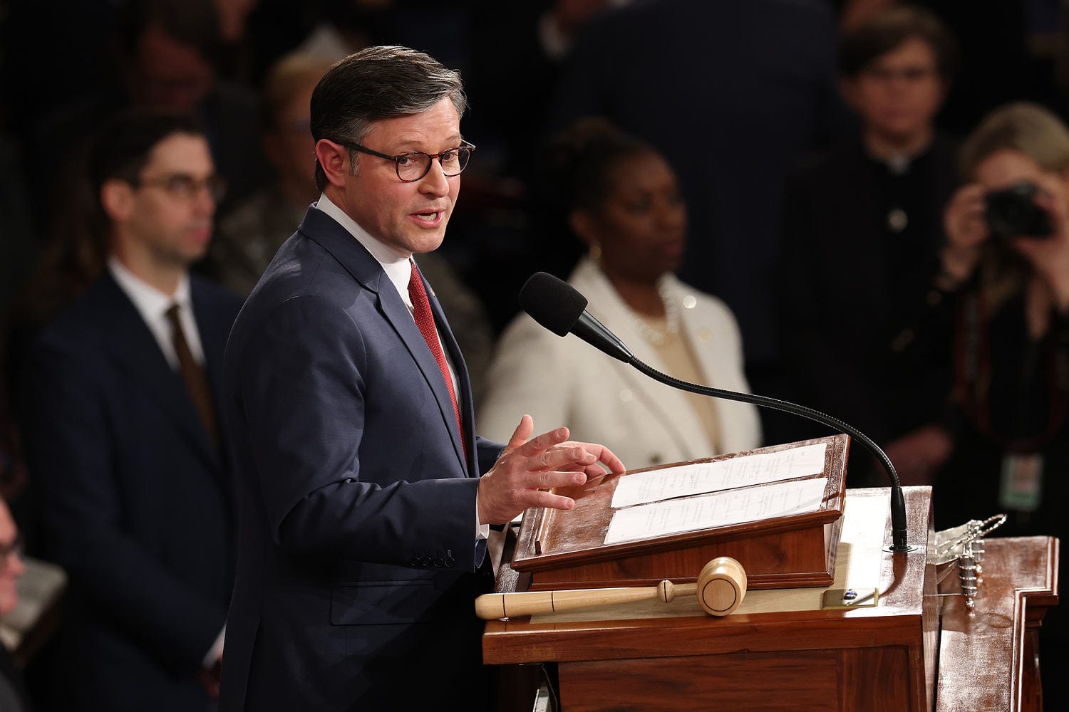 Mike Johnson hangs on, however his challenges are solely starting: From the Politics Desk