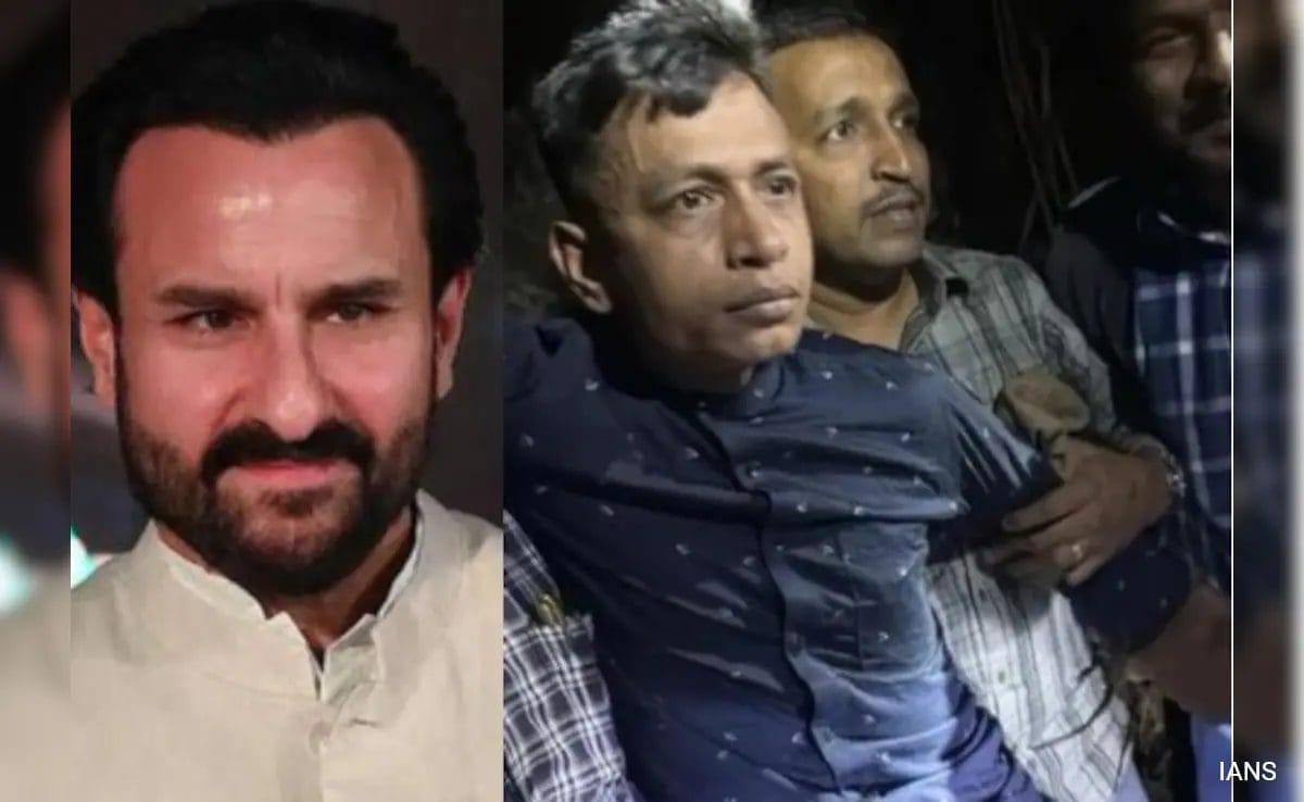 Saif Ali Khan’s Attacker Admits To Crime, Says “Yes, I Did It”: Sources