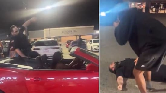 Texas: Gleeful bystanders cheer, mock cop mendacity unconscious after being hurled from dashing automobile in disturbing video