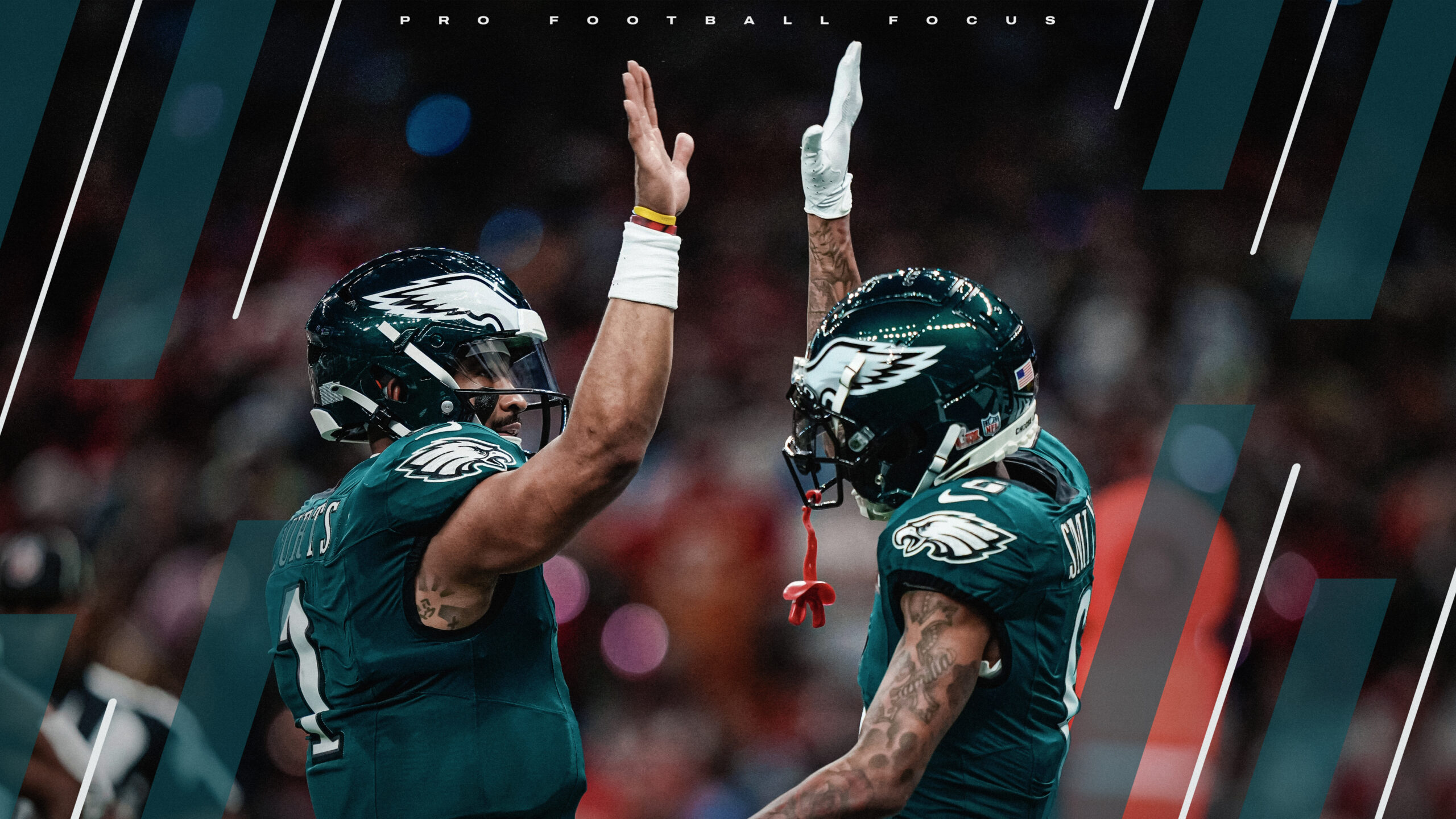 Win totals for each NFC staff