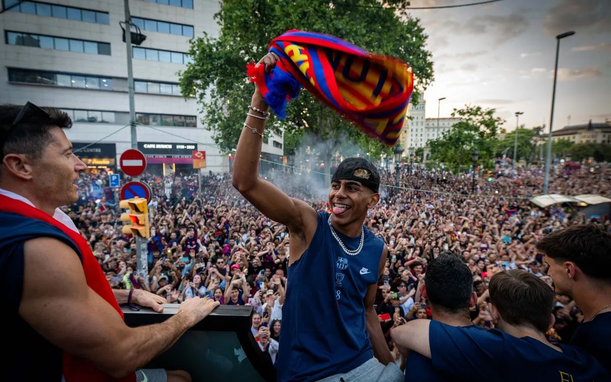 Sergio Aguero and Paul Pogba React to Barcelona’s Lamine Yamal